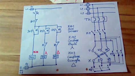 7 Schéma Branchement Moteur Triphasé Couplage étoile Triangle