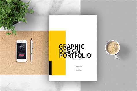Check Out My Behance Project Graphic Design Portfolio Template