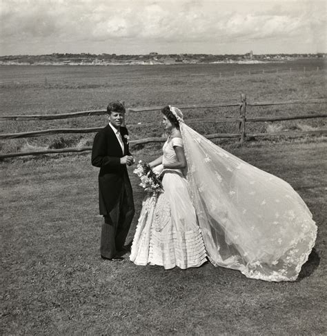 Filetoni Frissell John F Kennedy And Jacqueline Bouvier On Their