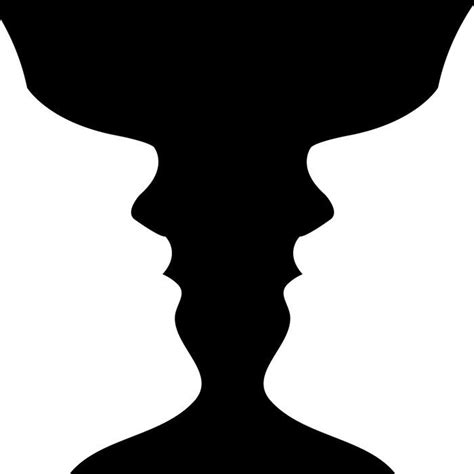 Do You See Two Faces Or A Vase This Is An Example Of What Visual