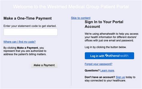 Westmed Patient Portal Login Online ️