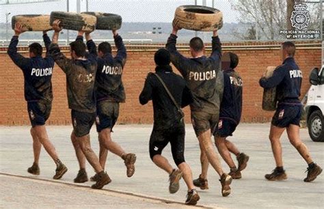 Entrenamiento Para La Polic A Nacional Pruebas Y Rutinas I