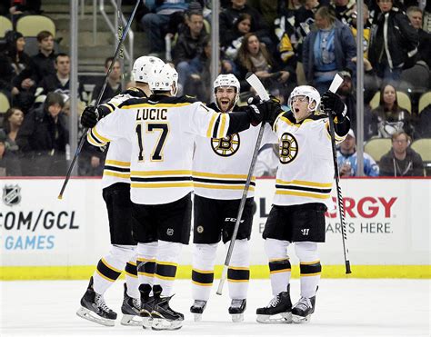 Boston Bruins V Pittsburgh Penguins By Justin K Aller