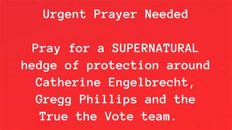 Urgent Prayer Request Intercessors For America