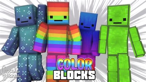 Color Blocks Hd Skin Pack By Cupcakebrianna Minecraft Skin Pack