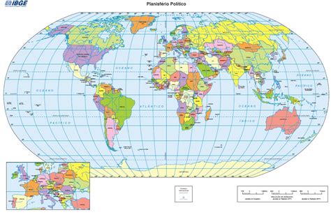 Mapamundi Con Paralelos Y Meridianos MapaMundi