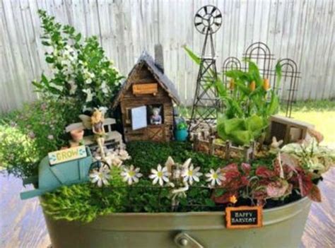 Impressive Magical Mini Garden Ideas24 Homishome