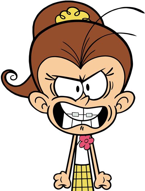 Luan Loud With Her Hair Down Loud House Characters Lo Vrogue Co