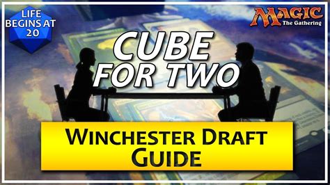 I know this was the deck i most wanted to see in action when looking at the spoiler. Cube For Two: Winchester Draft Guide - A Two Player MTG Draft Format - YouTube
