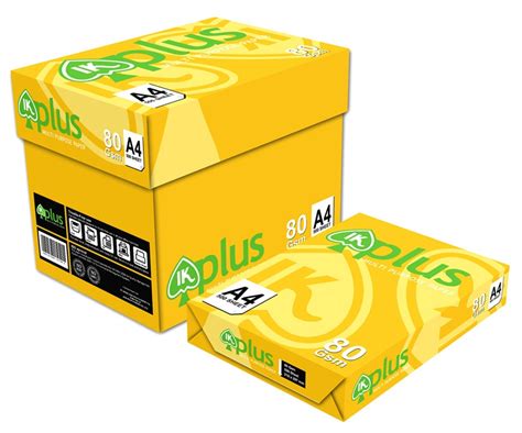 Ik yellow is a multifunction business paper widely available in various sizes and grammages. Ik Plus A4 Paper Manufacturer & Exporters from, Malaysia ...