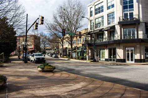 Downtown Greenville Sc Editorial Image Image Of Business 196506500