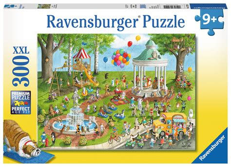 Portable jigsaw board puzzle storage carry safe case carrier 1000 pieces velcro. Puzzle XXL Pieces - Pet Park Ravensburger-13229 300 pieces ...