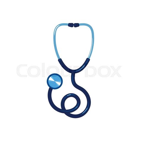 Vector Realistic Stethoscope Illustration Isolated On A