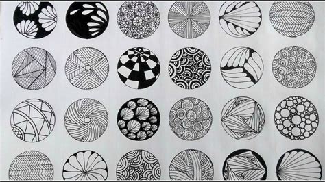 Zentangle Patterns SVG