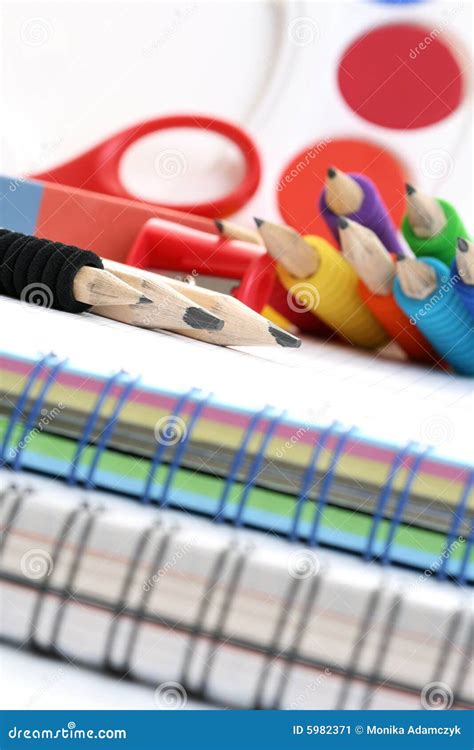 Stationary Stock Image Image Of Tool Book Craft Spiral 5982371