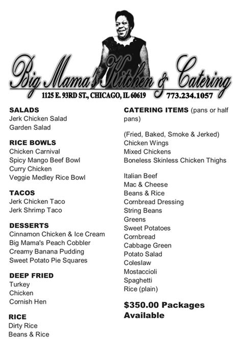 We did not find results for: Catering Menu - BIG MAMA'S KITCHEN & CATERING