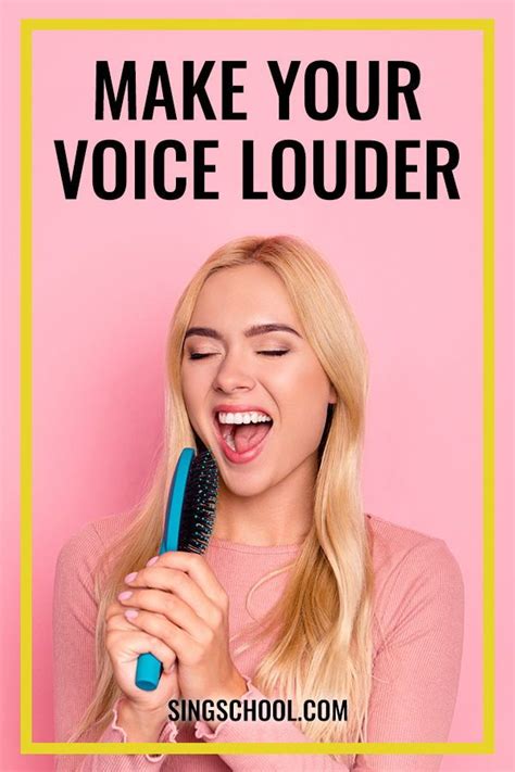 How To Make Your Voice Louder — Singschool Singing Tips Vocal