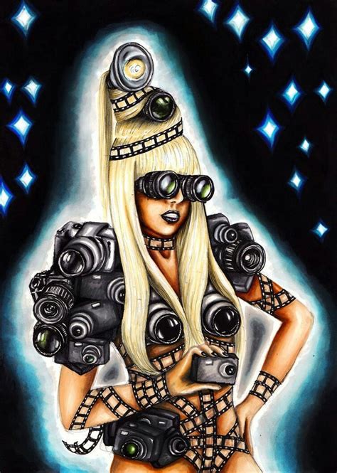 Pin By Raven On Born This Way Celebrity Paintings Lady Gaga Art