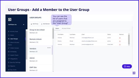 How Do I Add A User To The User Group Swiftlane