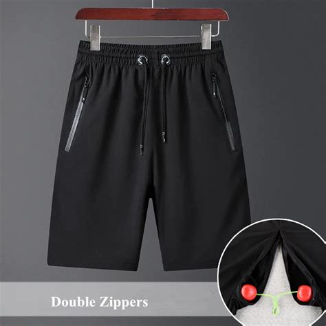 outdoor sex pants for men zippers open croch shorts thin 2022 new summer fashion male trousers