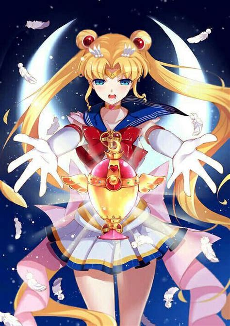 El Poder D La Copa Lunar Sailor Chibi Moon Sailor Moon Manga Sailor