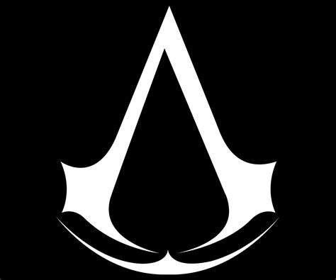 Assassins Creed Logo Zwart