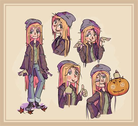 Scarecrow Girl Oc By Jackphan On Deviantart