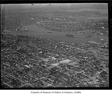 Aerial Of Lake Union From Southwest Seattle 1936 Flickr