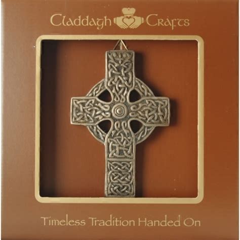 Bronze Celtic Cross Island Turf Crafts