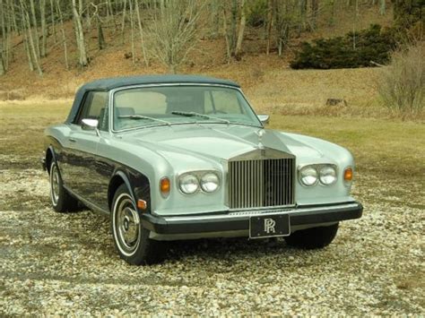 1981 Rolls Royce Corniche Convertible Exceptional Priced To Sell