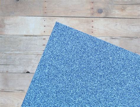 Blue Glitter Paper Cardstock 12x12 Inches High Quality Single Etsy