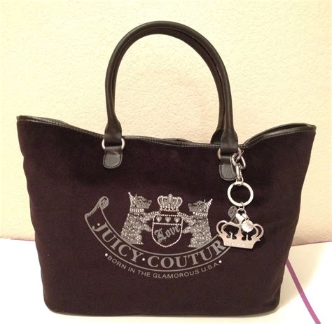 Branded Deals Juicy Couture Pammy Velour Tote Bag Yhruo