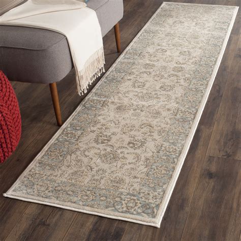 Check spelling or type a new query. Safavieh Vintage Ivory/Light Blue Area Rug & Reviews | Wayfair