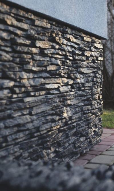 Stacked Dry Stone Effect Wall Cladding Eazyclad Stone Cladding