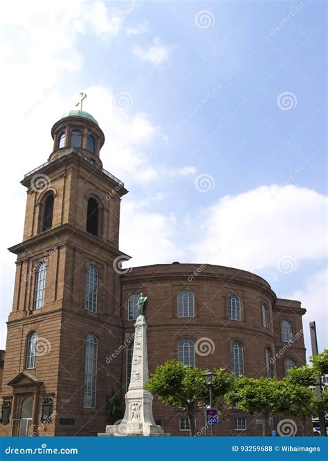 Paulskirche A Francoforte Sul Meno Fotografia Stock Immagine Di Casa