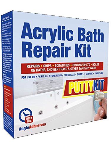 The cramer bath and kitchen repair kit is able to repair and restore damaged baths, sanitaryware and kitchen appliances by making near invisible and permanent repairs to chips and scratches. Premium Acrylic Bath Repair Kit Inc Putty - Repairs Cracks ...