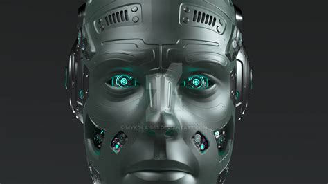 Robot Face 1 By Mykola1985 On Deviantart