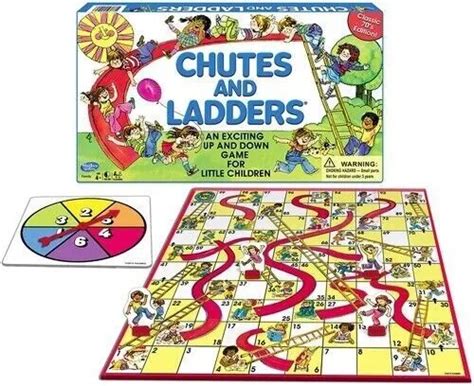 Chutes And Ladders Board Game Hasbro Game 2999 Picclick
