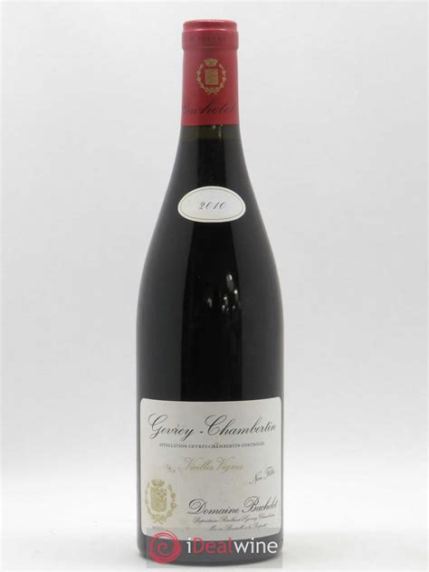 Buy Gevrey Chambertin Vieilles Vignes Denis Bachelet Domaine 2010