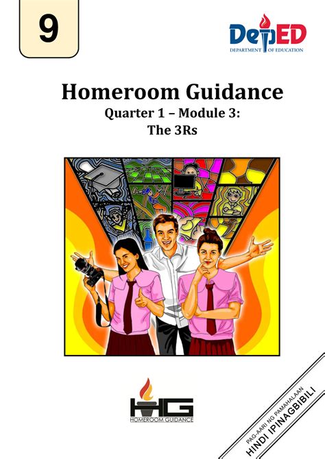 Hg G9 Q1 Module 3 Rtp ` Homeroom Guidance Quarter 1 Module 3 The