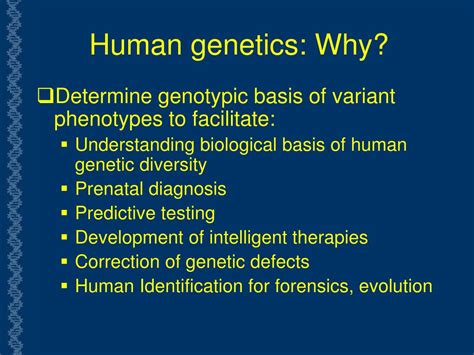 Ppt Human Genetics Powerpoint Presentation Free Download Id6910094