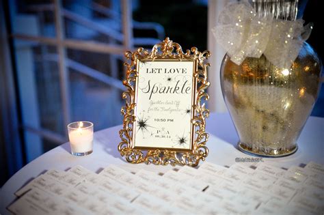Photo By Michelle Lawson Photography This Was Our Sparkler Table ♥ We