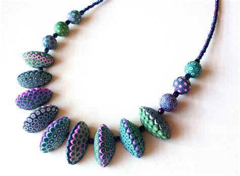 Polymer Clay Necklace Tutorial