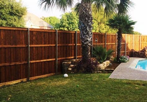 Read general wood fencing installation prices, tips and get free fence estimates. 8 ft tall board on board cedar backyard fence | Fence ...