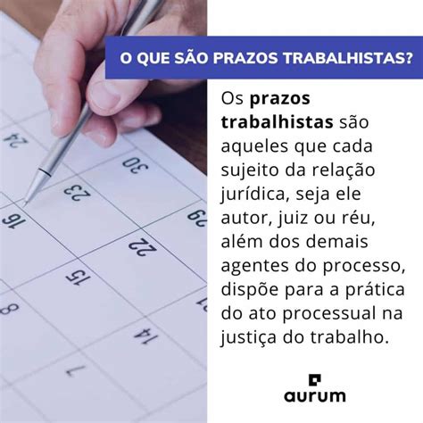 Decorrido O Prazo Processo Trabalhista