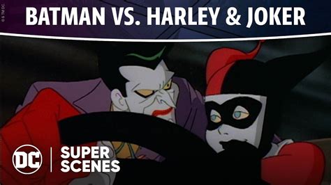 Batman The Animated Series Batman Vs Harley And Joker Super Scenes