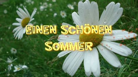Sommergrüße: Einen schönen Sommer :-) - YouTube