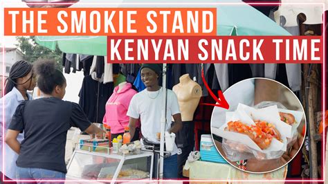 Hanging Out At The Irresistible Chapo Smokie Stand Kenyan Snacks