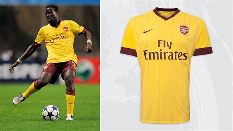 Arsenals Best Ever Premier League Away Kits Redcurrant Bruised