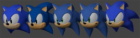 Sonic The Hedgehog 3d Model Ph